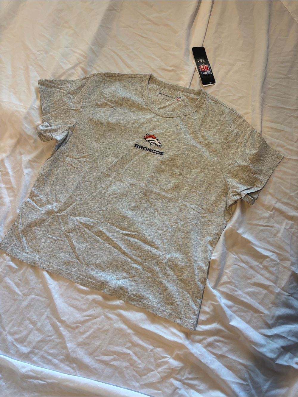 Broncos Cropped Tee